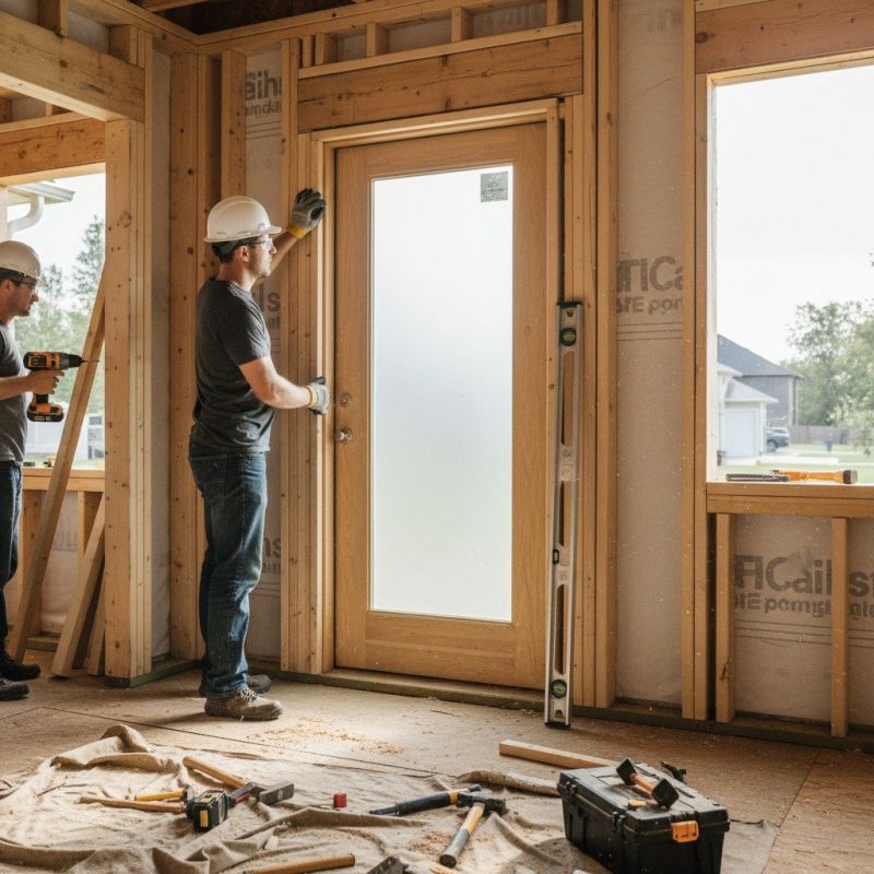 Solid Wood Door Installation